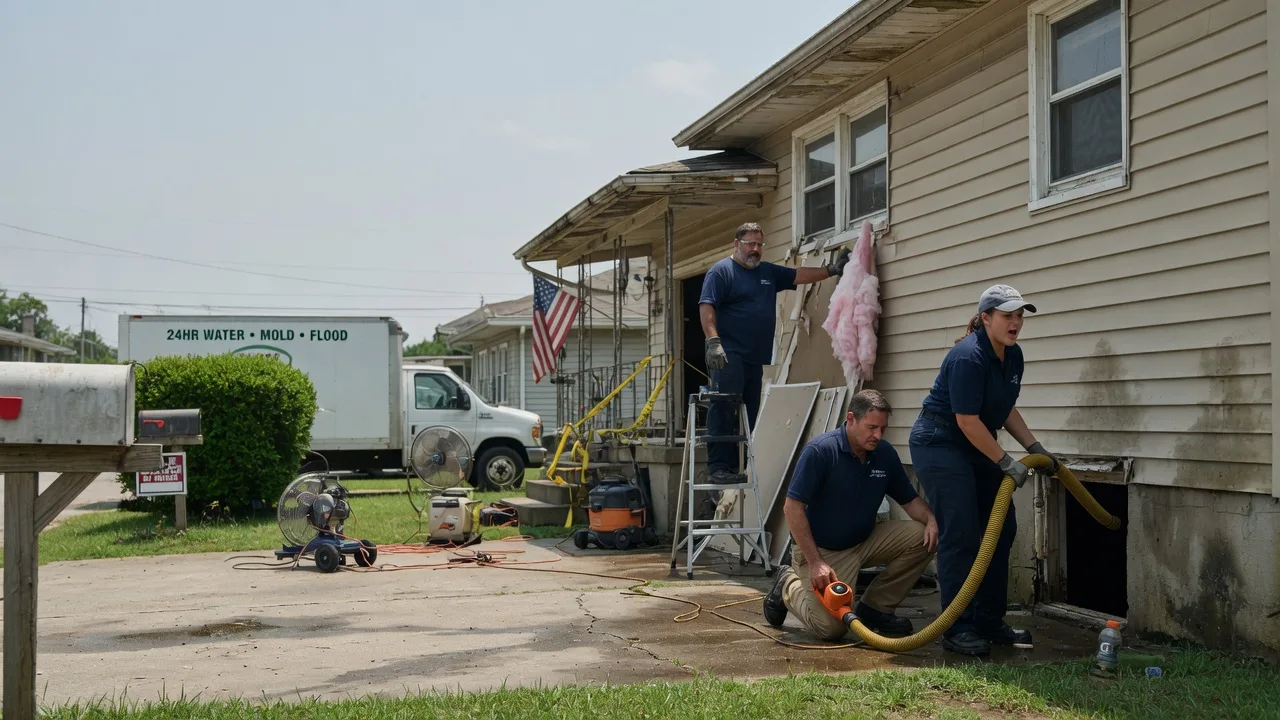 Water Damage Repair in Edgemoor, SC near me